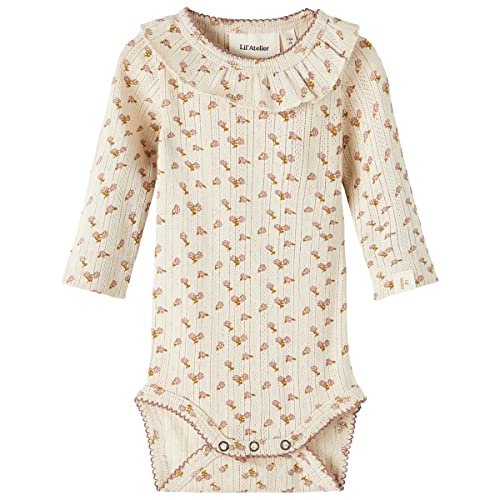 Lil'Atelier Kinder NBFRACHELLO LS SLIM BODY WI HEA LIL Langarmbody mit Bio-Baumwolle von Lil' Atelier