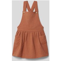 Lil Atelier Kleid mit gekreuzten Trägern in Cognac, Größe 110 von Lil Atelier