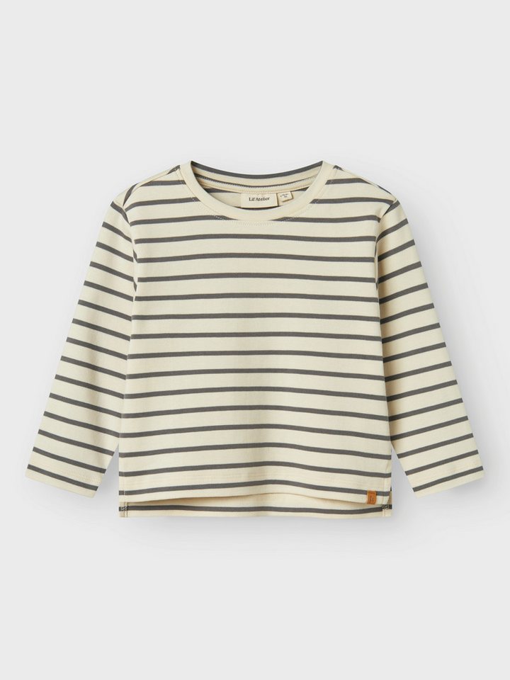 Lil' Atelier Langarmshirt NMMLIMIA LS LOOSE TOP LIL NOOS weiche Jersey Qualität, reine Baumwolle von Lil' Atelier