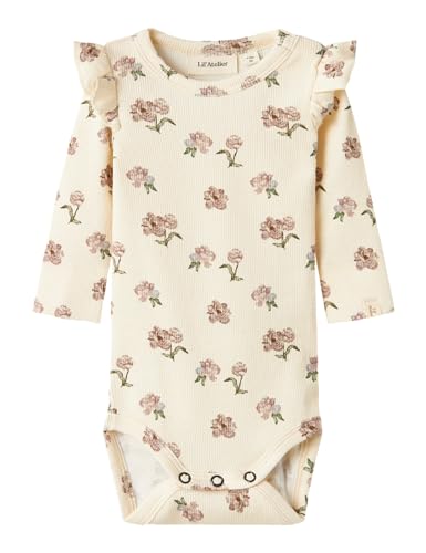 Lil' atelier baby Damen Nbfgavo EKO Ls Slim Body Lil Noos, Turtledove, Numeric_74 von Lil' atelier baby