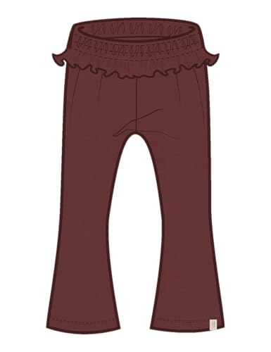 Lil' atelier mini Mädchen Nmfthora Hun Reg Bootcut Pant Lil, Hot Chocolate, 116 von Lil' atelier mini