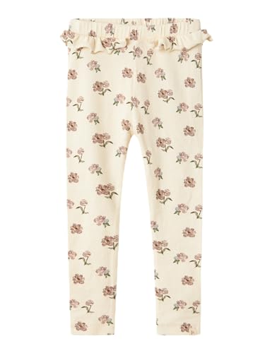 Lil' atelier mini Mädchen Nmfgavo Efi Slim Legging Lil Noos, Turtledove, 110 EU von Lil' atelier mini
