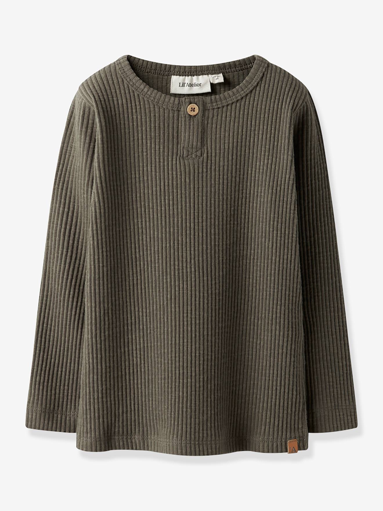 Shirt mit Grandad-Kragen Jungen Lil' Atelier von Lil'atelier