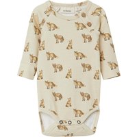 Lil'Atelier Langarmbody Nbmgeo Fog von Lil&#039Atelier