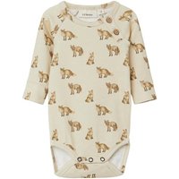 Lil'Atelier Langarmbody Nbmgeo Fog von Lil&#039Atelier