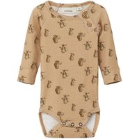 Lil'Atelier Langarmbody Nbmgeo Warm Sand von Lil&#039Atelier