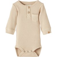 Lil'Atelier Langarmbody Nbmrolf Warm Sand von Lil&#039Atelier