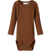 Lil'Atelier Langarmbody Nbnikar Cambridge Brown von Lil&#039Atelier