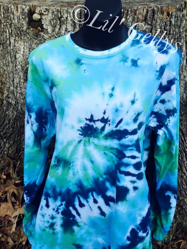 Tie Dye Langarmshirt Mit Passenden Socken Nach Maß von LilGellys