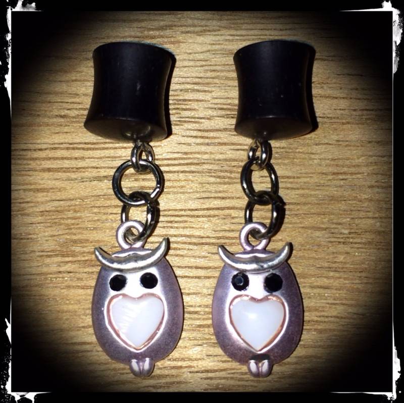 10mm Oder 00 Gauge Arang Holz Plugs 10mm Oder 00 Gauge Arang Holz Plugs von LilItaliaDesigns