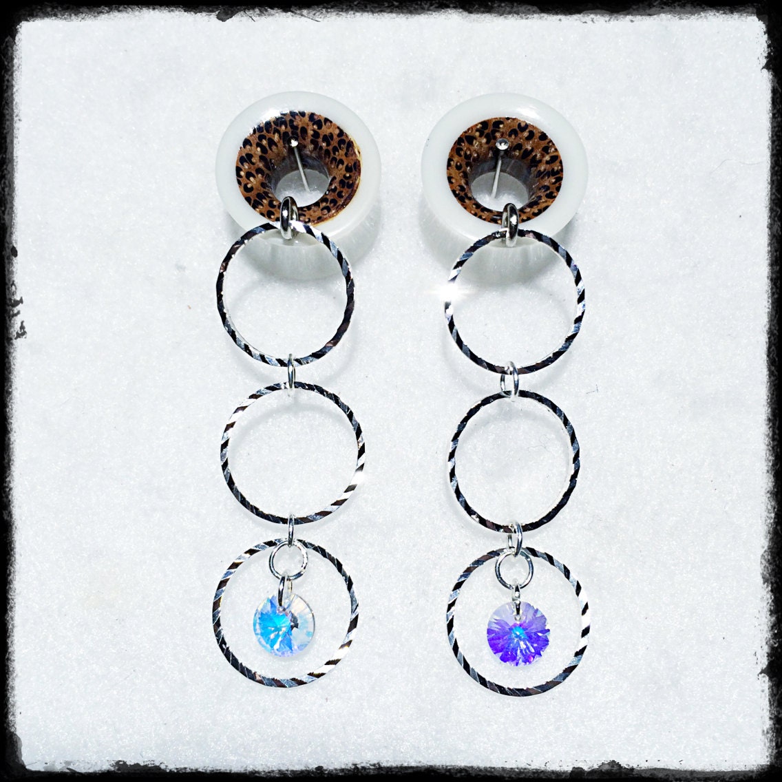 12mm Oder 1/2 Zoll Gauge Knochen Und Kokosnuss Holz Tunnel 12mm Oder 1/2 Zoll Gauge Knochen Und Kokosnuss Holz Tunnel von LilItaliaDesigns