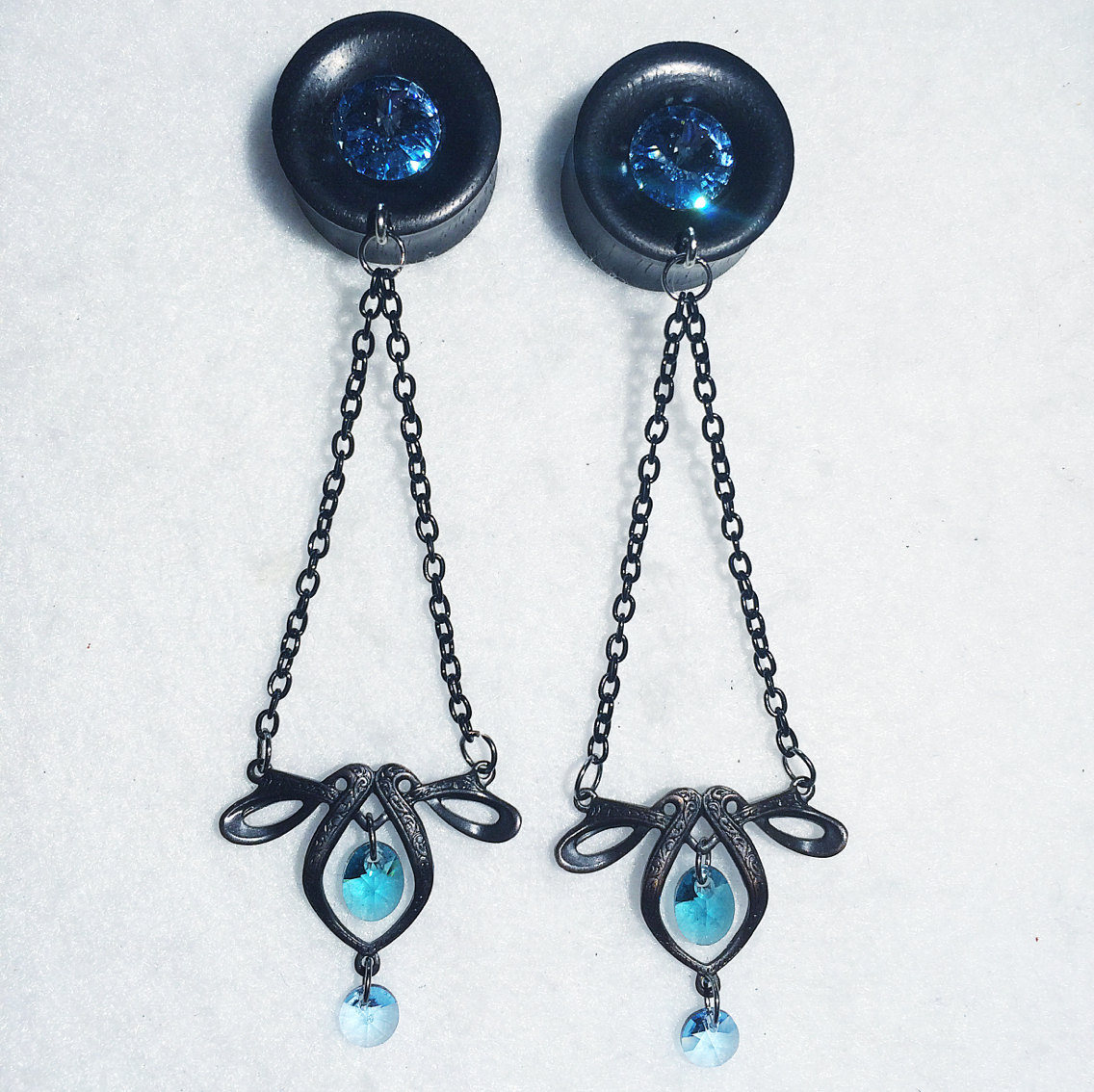 22mm Oder 7/8 Gauge Areng Holz Plugs 22mm Oder 7/8 Gauge Areng Holz Plugs von LilItaliaDesigns