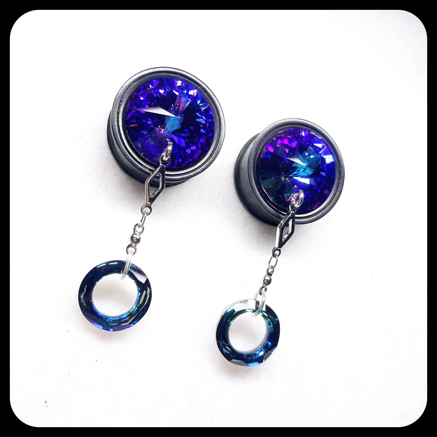 22mm Oder 7/8G Ebenholz Stecker 22mm Oder 7/8G Ebenholz Stecker von LilItaliaDesigns