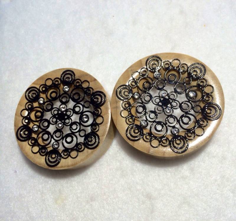 45mm Oder 1 3/4Inch Gauge Krokodil Holz Tunnel 45mm Oder 1 3/4Inch Gauge Krokodil Holz Tunnel von LilItaliaDesigns