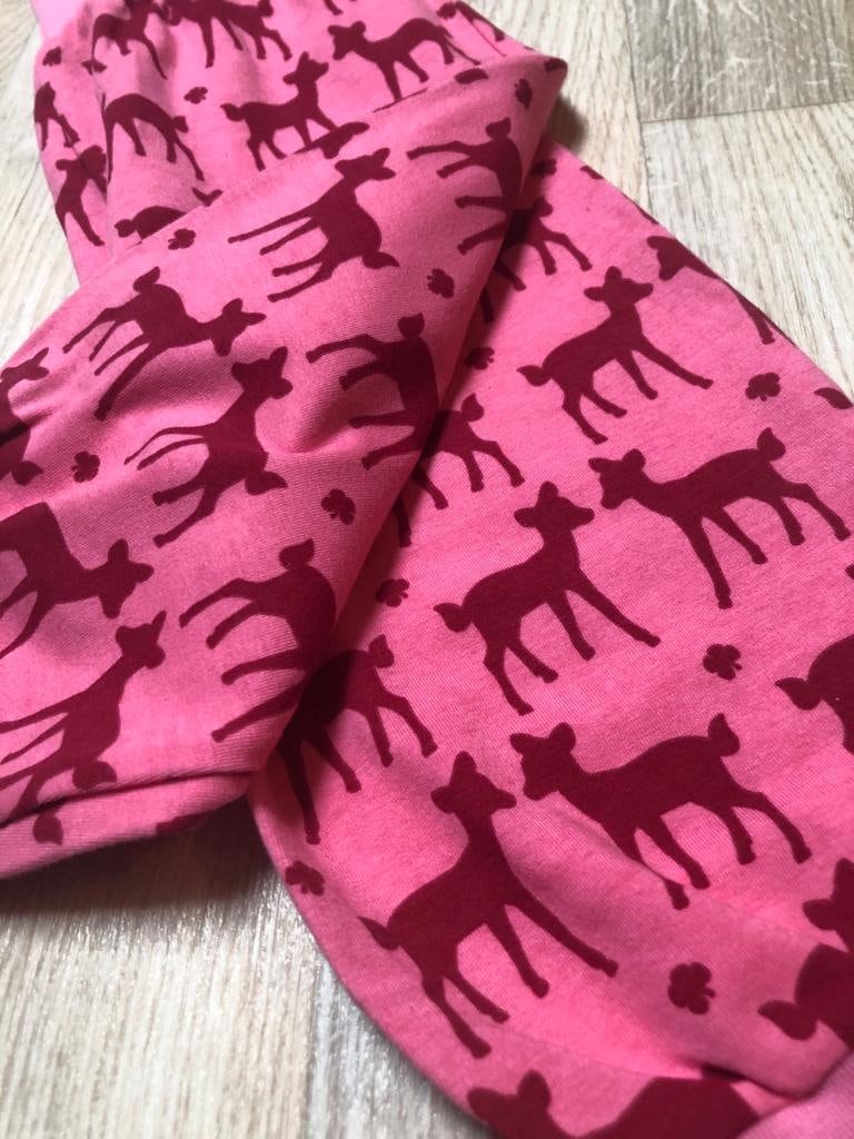 Pumphose Rehkitz Reh Rosaspielhose Für Kinder Kinderschuhe Gr.86/92 Krabbelhose Hose Kind Mädchen von LilaEmmi