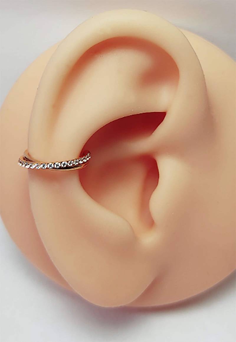 Titan Helix Piercing Vergoldet Ohrpiercing Ohr Ohrmanschette Conchpiercing Segmentring Scharnier Clicker Tragus Nickelfrei 10 Mm Oder 8 Titan Helix Piercing Vergoldet Ohrpiercing Ohr Ohrmanschette Conchpiercing Segmentring Scharnier Clicker Tragus Nickelfrei 10 Mm Oder 8 von LilaLaViPiercing