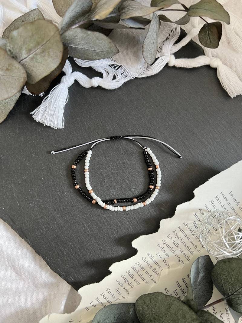 Double Rocailles Bracelet | Lilacflowersshop Double Rocailles Bracelet | Lilacflowersshop von LilacFlowersShop