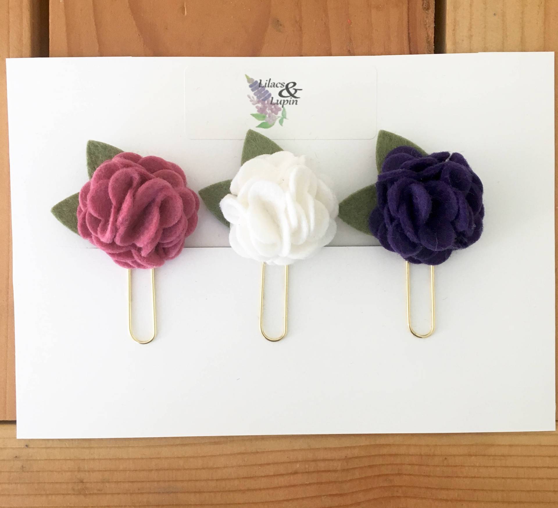 Pom-Planer Clips - 2-Farb-Optionen Pom-Planer Clips - 2-Farb-Optionen von LilacsandLupin