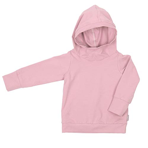 Lilakind“ Baby Kinder Hoodie Kapuzenpulli Uni Rosa Gr. 134/140 - Made in Germany von Lilakind