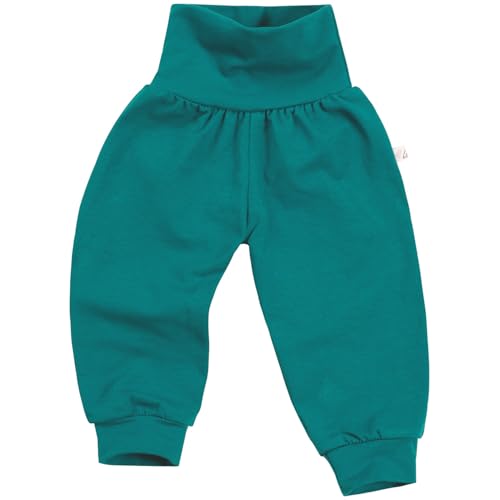 Lilakind“ Baby Kinder Mädchen Jungen Pumphose Hose Babyhose Jersey Uni einfarbig Basic Petrol Gr. 134/140- Made in Germany von Lilakind