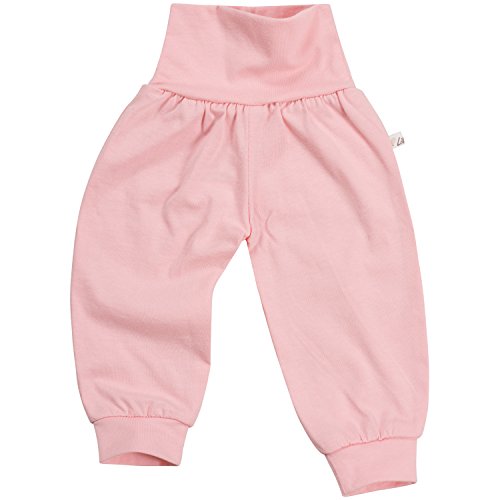 Lilakind“ Baby Kinder Mädchen Pumphose Hose Babyhose Jersey Uni einfarbig Basic rosa Gr. 122/128- Made in Germany von Lilakind