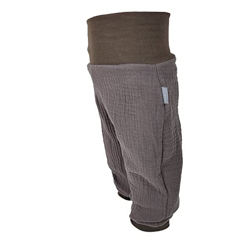 Lilakind“ Baby Kinder Musselin Pumphose Hose mit Bündchen Uni Dusty Braun Gr. 98/104 - Made in Germany Lilakind“ Baby Kinder Musselin Pumphose Hose mit Bündchen Uni Dusty Braun Gr. 98/104 - Made in Germany von Lilakind