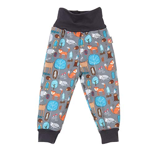 Lilakind“ Baby Kinder Pumphose Softshell Grau Waldtiere Gr. 80/86 - Made in Germany Lilakind“ Baby Kinder Pumphose Softshell Grau Waldtiere Gr. 80/86 - Made in Germany von Lilakind