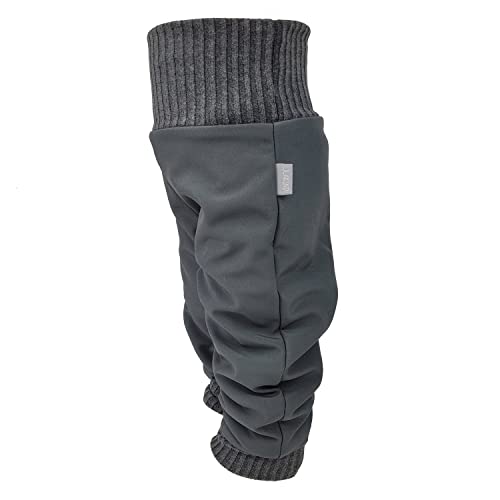 Lilakind“ Baby Kinder Softshell Pumphose Regenhose Uni Dunkel-Grau Gr. 110/116 - Made in Germany von Lilakind