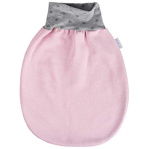 Lilakind" Baby Kinder Sommer Schlafsack Strampelsack Pucksack Rosa meliert Sterne Bund Gr. XL - Made in Germany von Lilakind