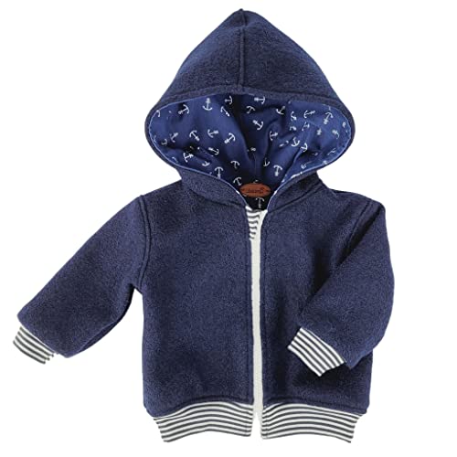 Lilakind“ Kinderjacke Anker Walk Kapuzen Jacke Anker Dunkelblau Gr. 116/122 - Made in Germany von Lilakind