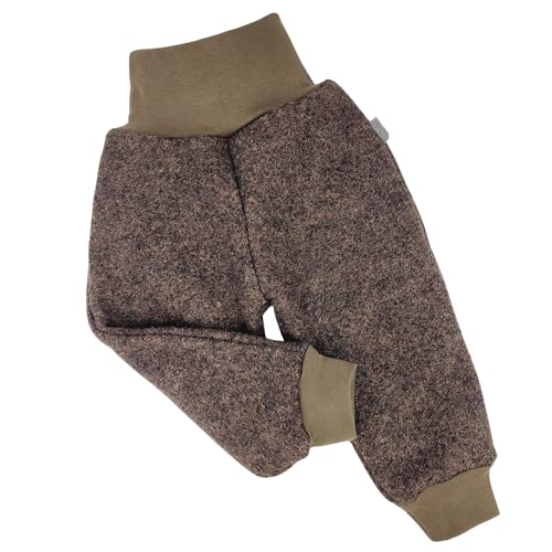 Lilakind“ Woll Babyhose Kinderhose Winter-Hose Pumphose Wollwalk Braun Gefüttert Gr. 74/80 - Made in Germany von Lilakind