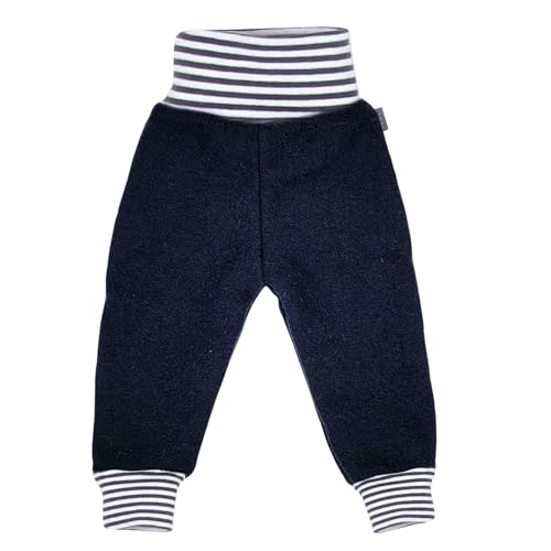 Lilakind“ Woll Babyhose Kinderhose Winter-Hose Pumphose Wollwalk Marine Dunkelblau Gefüttert Gr. 98/104 - Made in Germany von Lilakind