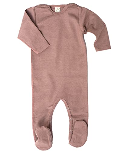 Lilano, Ganzkörperbody/Overall, 70% Wolle (kbT), 30% Seide, 210 gr./m² (56, Mauve) von Lilano