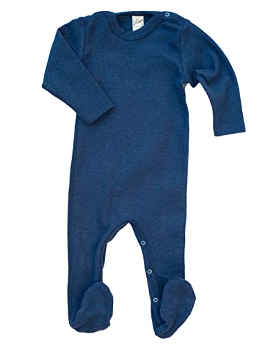 Lilano, Ganzkörperbody/Overall, 70% Wolle (kbT), 30% Seide, 210 gr./m² (50, Blau) von Lilano