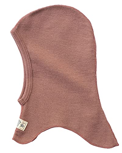 Lilano, Kinder/Baby Sturmhaube, 70% Wolle (kbT), 30% Seide, 210 g/m² (Mauve, 62-68) von Lilano