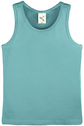 Lilax Racerback-Tanktop für Mädchen, Meeresschaum, 9 von Lilax