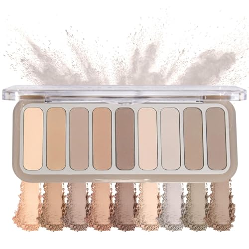 Lilbitty Lidschatten Palette Mit 9 Beliebten Farbnuancen, Hochpigmentierter Und Wasserfester Korean Make Up Kosmetik, Ideal Für Alle Gelegenheiten von Lilbitty