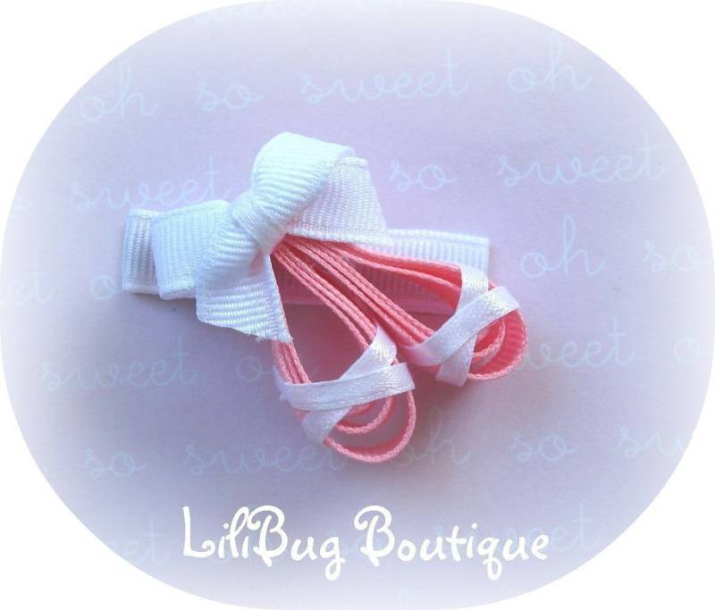 Lilibug Ballett Slipper Ballerina-Haarspange von LiliBugBoutique