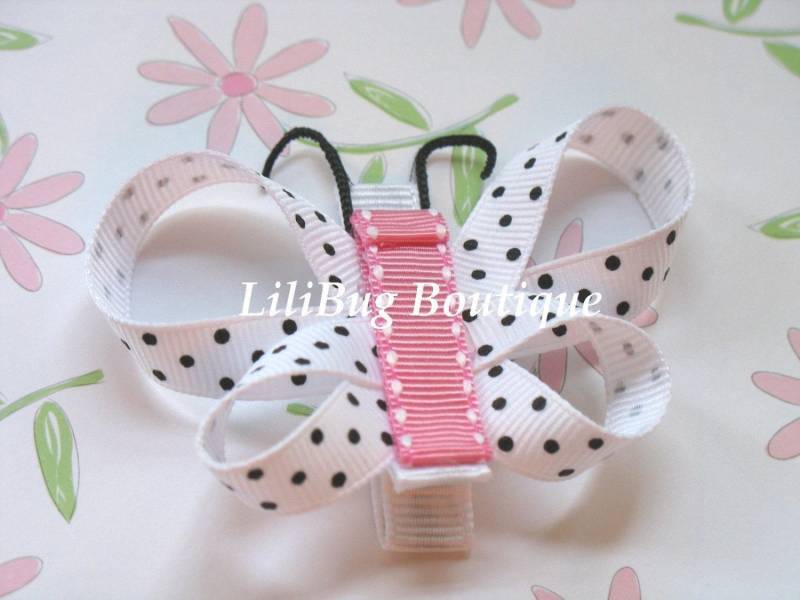 Lilibug Butterfly Hair Clippie von LiliBugBoutique