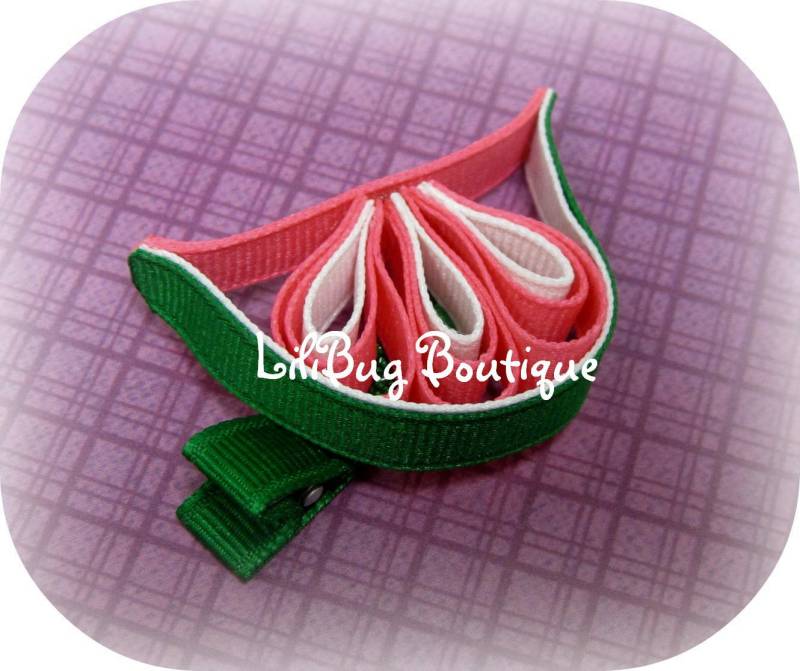 Saftige Wassermelone-Haarspange von LiliBugBoutique