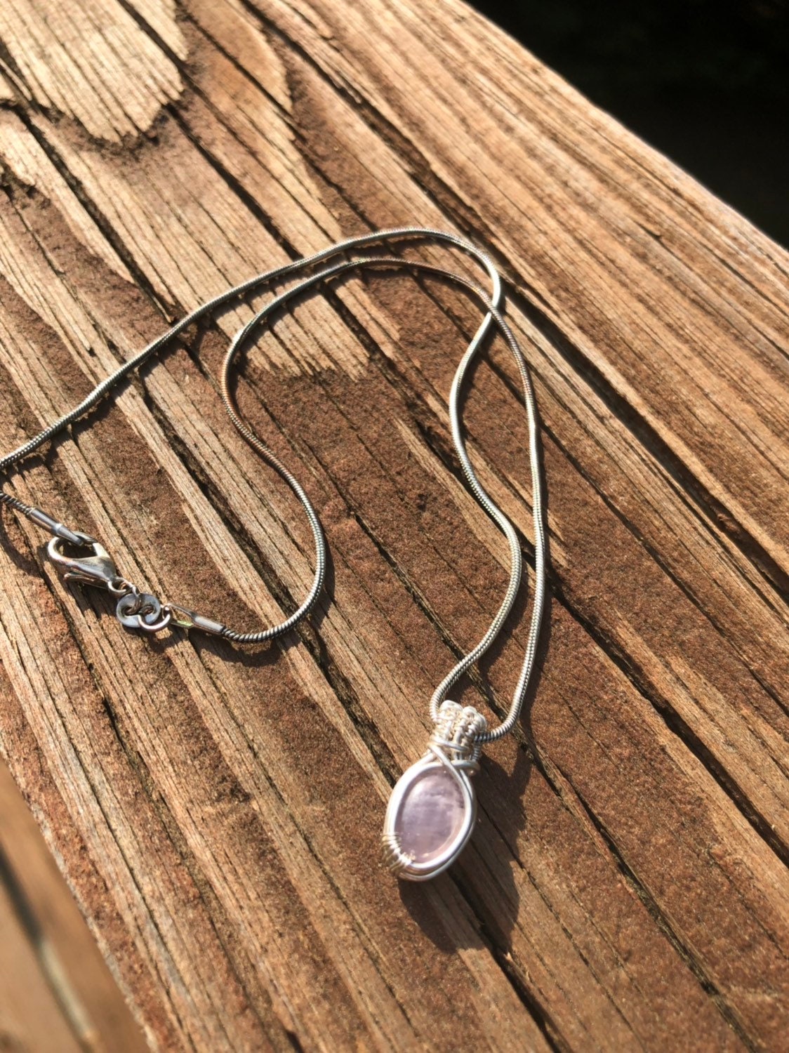 Amethyst Und Sterling Silber Anhänger Amethyst Und Sterling Silber Anhänger von LiliacLilli