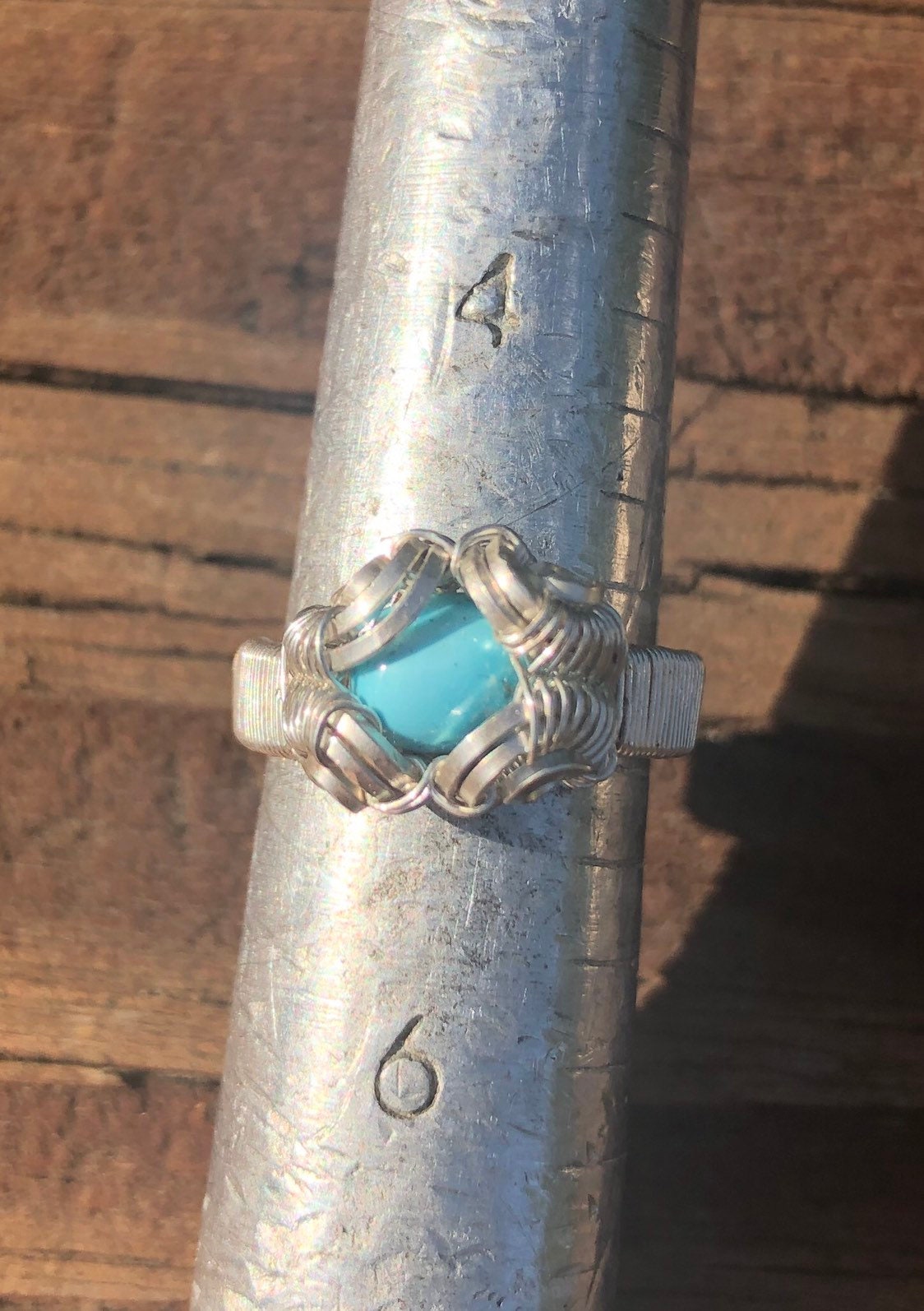 Dornröschen Und Sterling Silber Ring Geflochten Dornröschen Und Sterling Silber Ring Geflochten von LiliacLilli