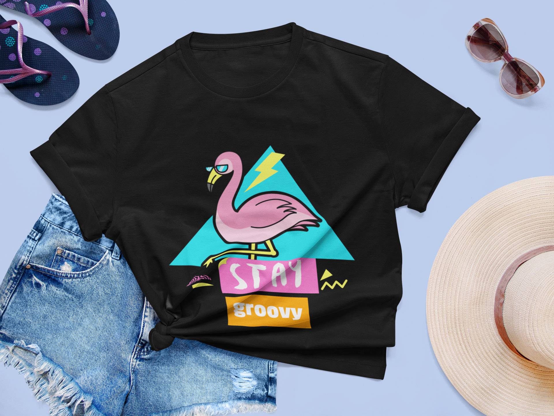 stay Groovy Tshirt, Distressed Super Soft Bella Canvas Unisex T-Shirt, Süßes Trending Damen Shirt, Lustige Tees, Sommer Vibes, Tshirts von LiliandMattDesign