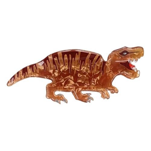 Auffällige Dinosaurier-Haarspange, freundliche Acryl-Haarnadel, Party-Haardekoration, Kostümzubehör für den täglichen Gebrauch oder Veranstaltung von Lilinzhi