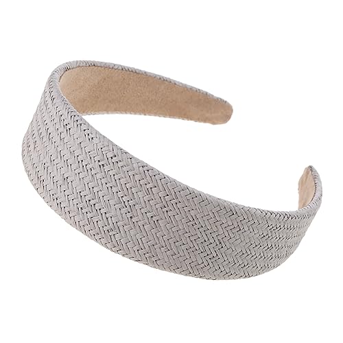 Handgefertigtes Leinen-Stirnband für Damen und Mädchen, handgewebtes Haarband, Spa-Haar-Accessoire von Lilinzhi
