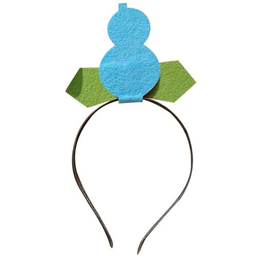 Lustige Kürbis-Haarspange für alle Altersgruppen, niedliches Cartoon-Stirnband, Filz-Haarreif, Urlaub, Party, Festival, Kopfschmuck von Lilinzhi