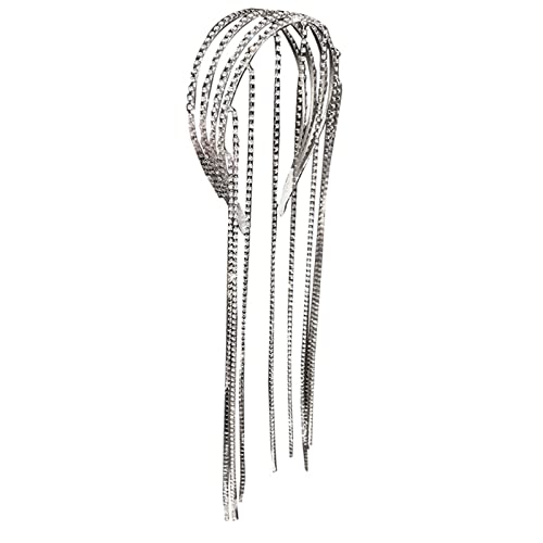 Lilinzhi Modische Strass-Haarkette, Haarreif, Stirnband mit Quasten, Kette, Kopfschmuck, Haarschmuck für Damen Lilinzhi Modische Strass-Haarkette, Haarreif, Stirnband mit Quasten, Kette, Kopfschmuck, Haarschmuck für Damen von Lilinzhi
