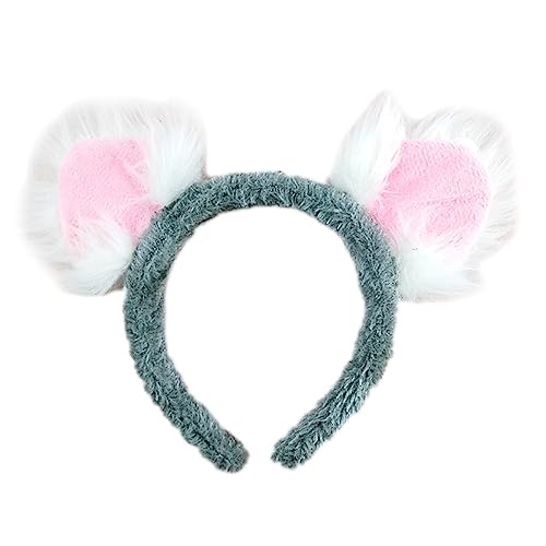 Plüsch-Tierohren-Haarband, Koalas, Haarreif, dekorative Ornamente für Kinder, Mädchen, Geburtstagsgeschenk von Lilinzhi