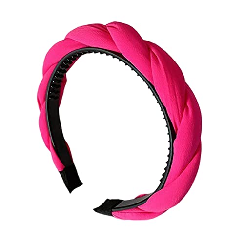 Yoga-Schweißband, Schaumstoff, gepolstertes Stirnband, Zopf-Stirnband, Spa-Stirnbänder für Damen, rutschfestes Stirnband von Lilinzhi