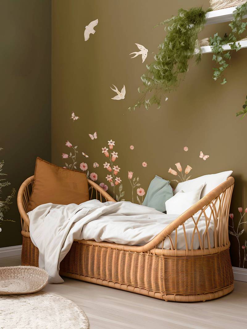 Kinderzimmer Wandtattoo Schwalben LILIPINSO von Lilipinso